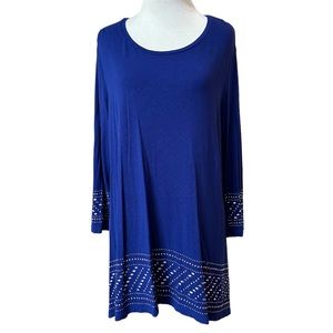 JM COLLECTION Size M Tunic/Dress/Top
